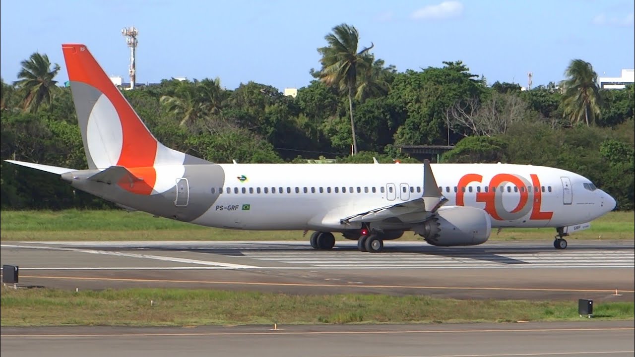 AVIÃO DA GOL ABORTA A DECOLAGEM EM SALVADOR - FALHA TÉCNICA ✔