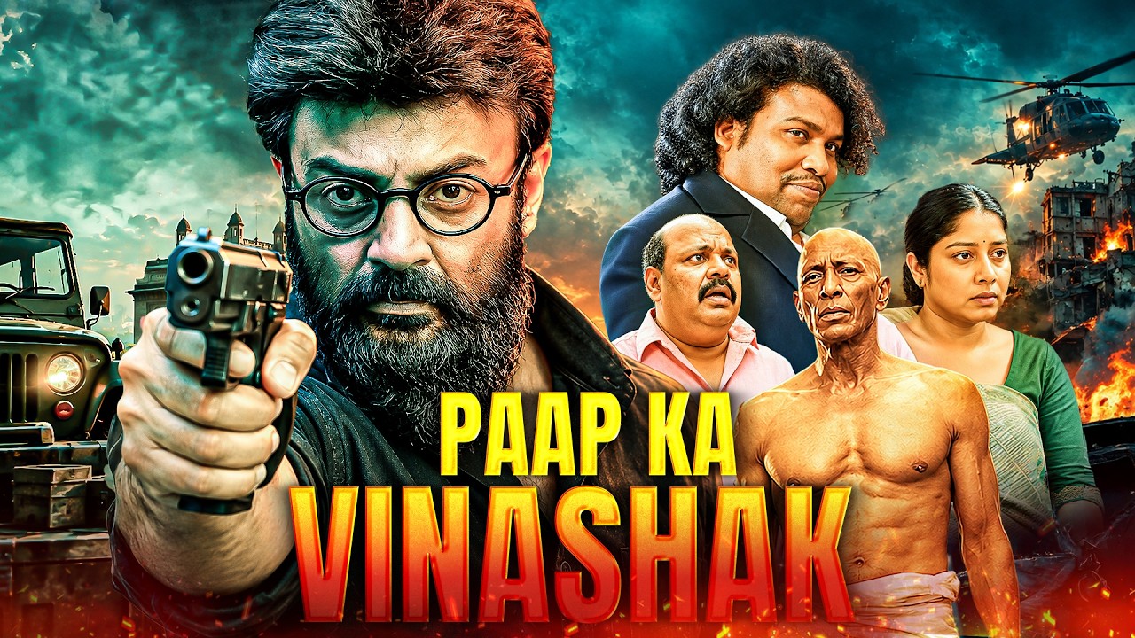 Paap Ka Vinashak 🔥 | Retired Police Officer's Revenge | Full Movie Hindi Dubbed | Mohan, Anumol