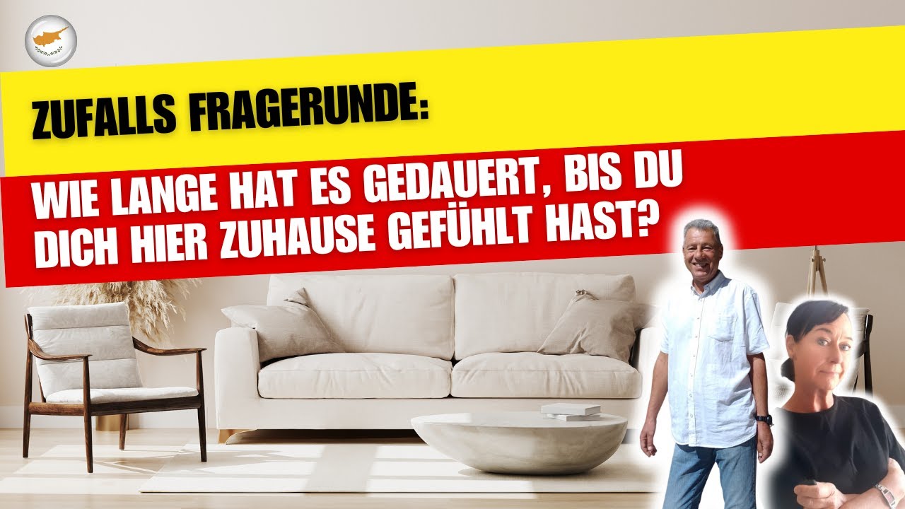 🎲Zypern-Zufallsrunde! Wie lange hat es gedauert, bis du dich hier zuhause gef&uuml;hlt hast?