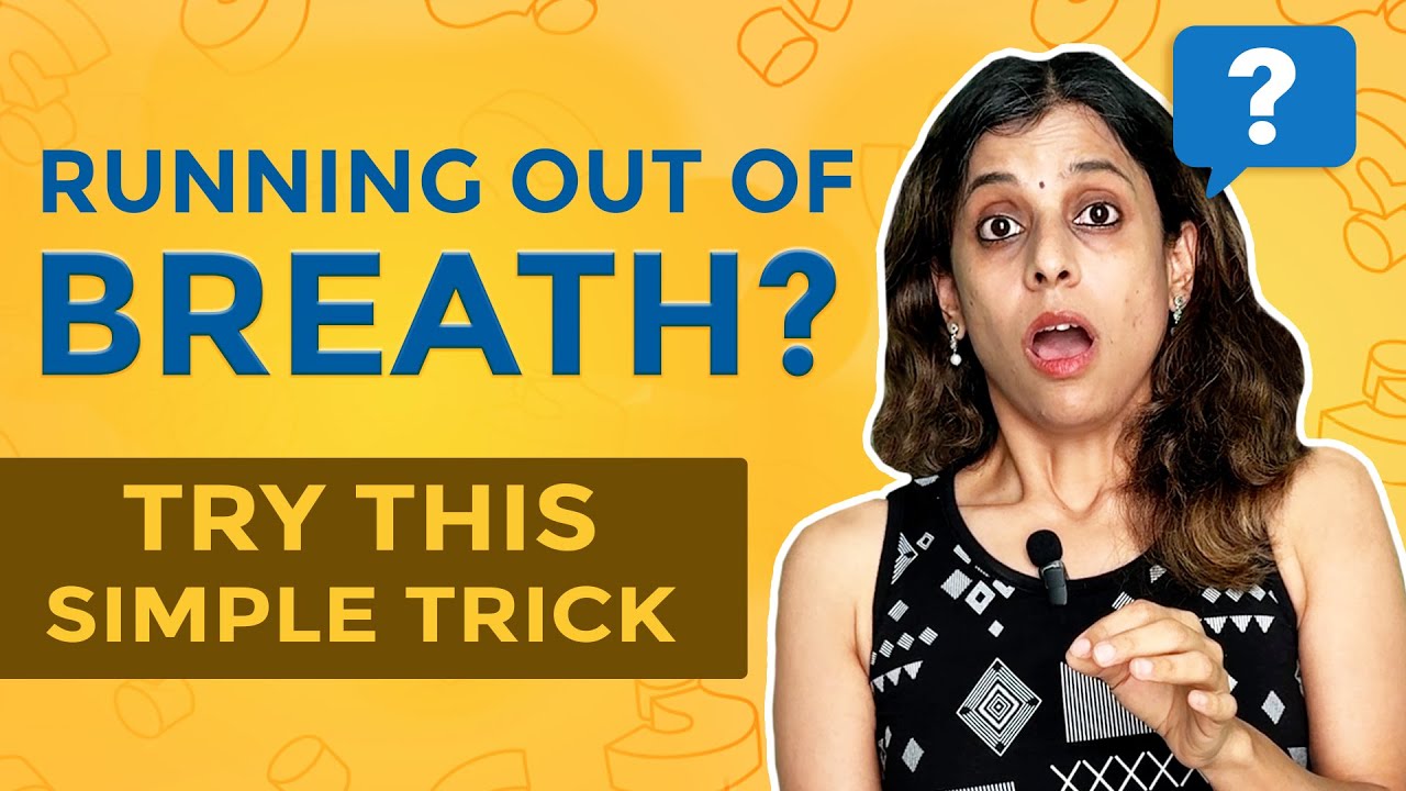 Running out of breath while singing? Try this simple trick | Pratibha Sarathy