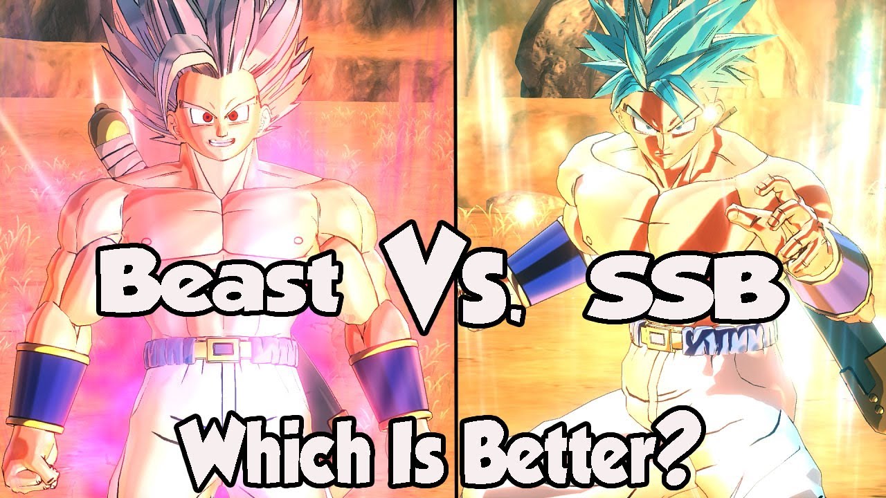 Xenoverse 2 Beast Vs SSB! Which Awoken Skill Is Better?