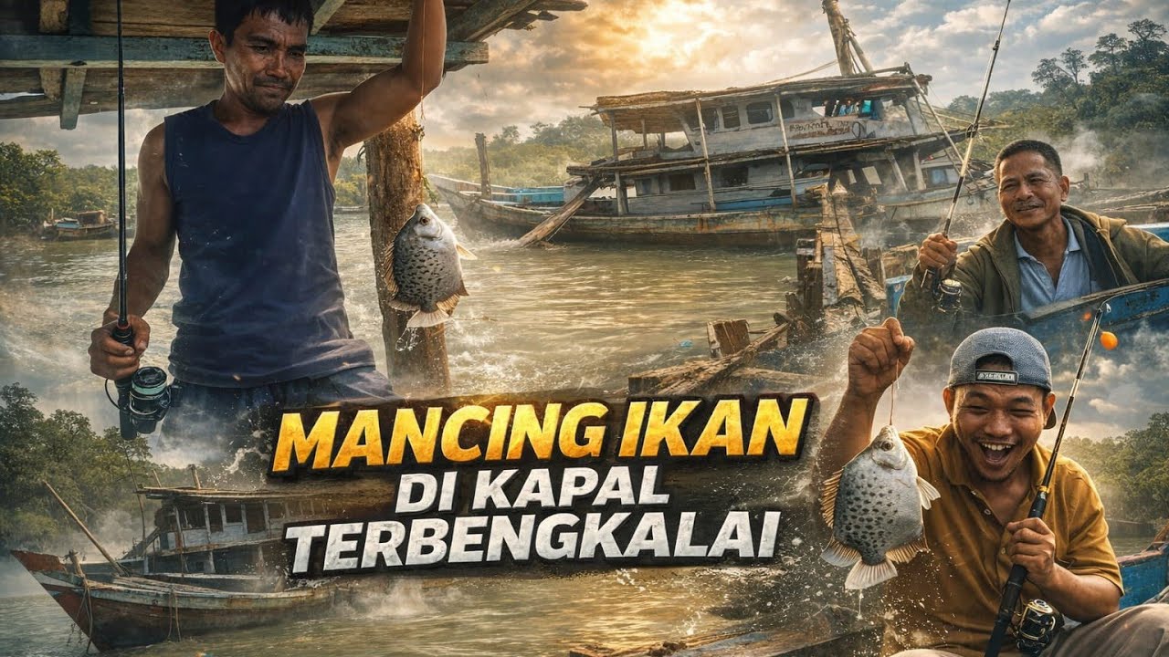 KAPAL TERBENG KALAI SARANG IKAN KIPER DAN MORANG 