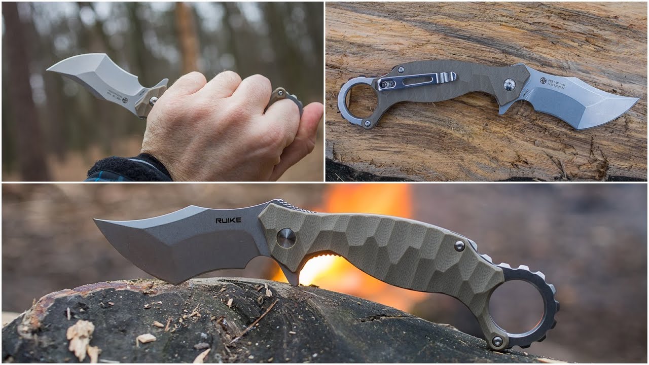 Обзор ножа керамбит - Ruike P881