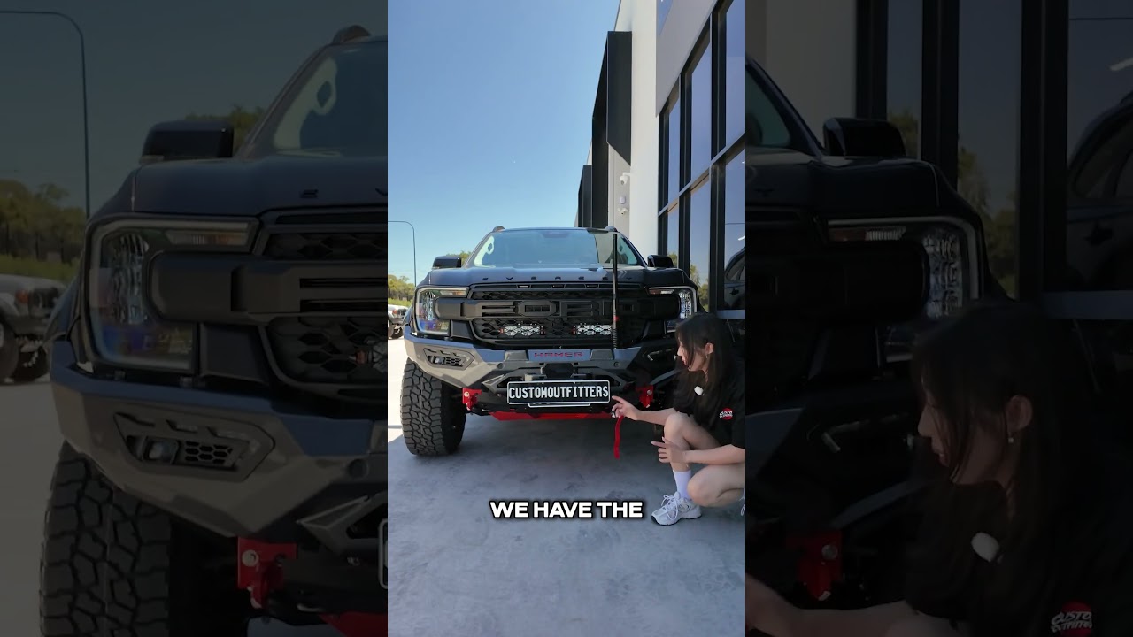 Модификация Ford Everest нового поколения - кенгурятник Hamer 4x4 Atlas, лебёдка, светодиодная ба...