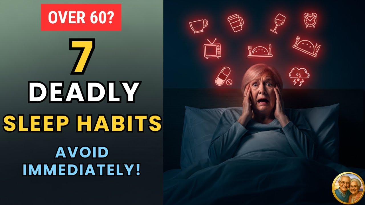 SENIORS! Avoid These 7 DEADLY Sleep Habits Immediately!