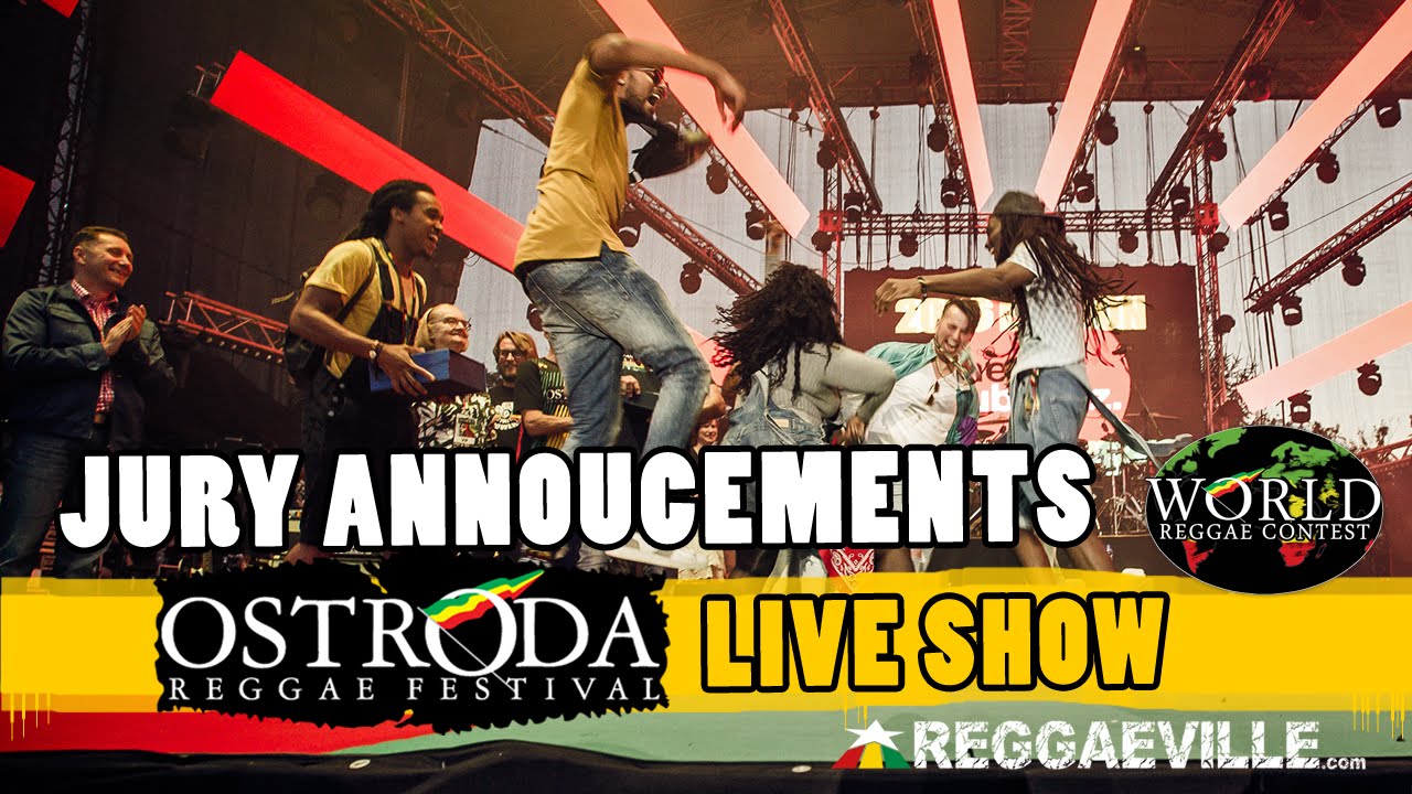 JURY ANNOUCEMENTS at WORLD REGGAE CONTEST, Ostr&oacute;da Reggae Festival, 14-08-2016