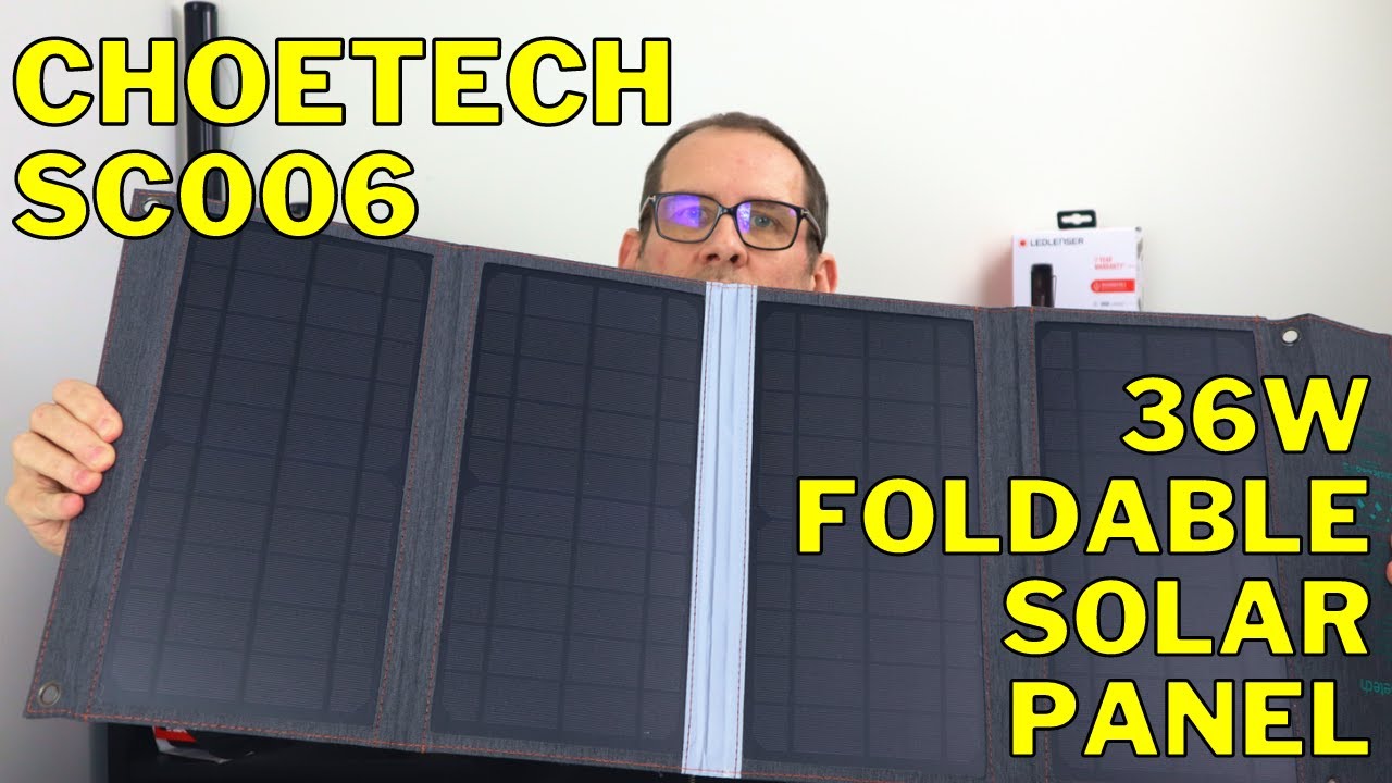 36W Outdoor SOLAR Power Bank | Choetech SC006