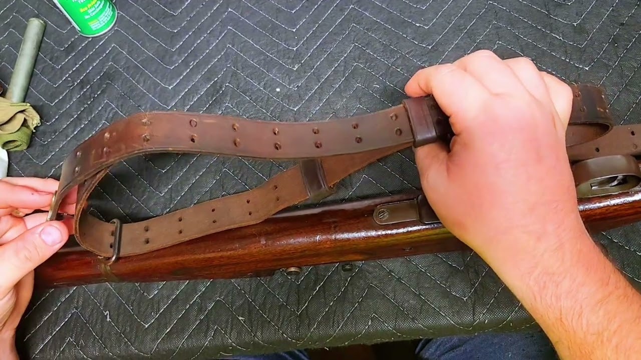 How to Install Your WW1/WW2 M1907 Leather Sling