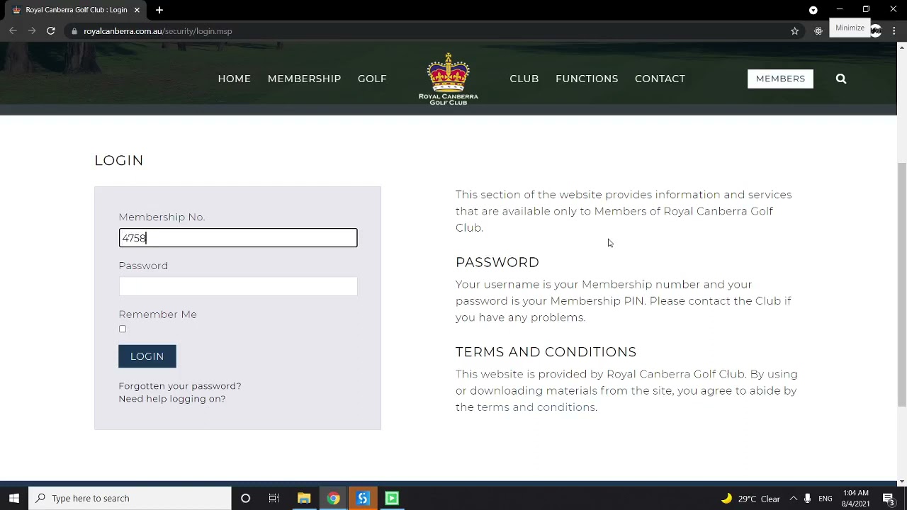 Athena (Bot) golf booking