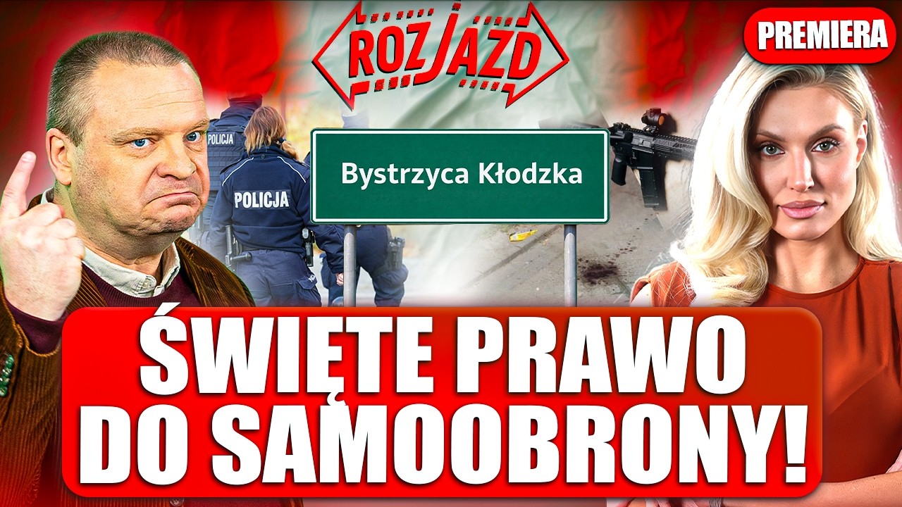 STRZAŁY W BYSTRZYCY KŁODZKIEJ, PAŁA TUSKA I CYRK CZARZASTEGO | ROZJAZD
