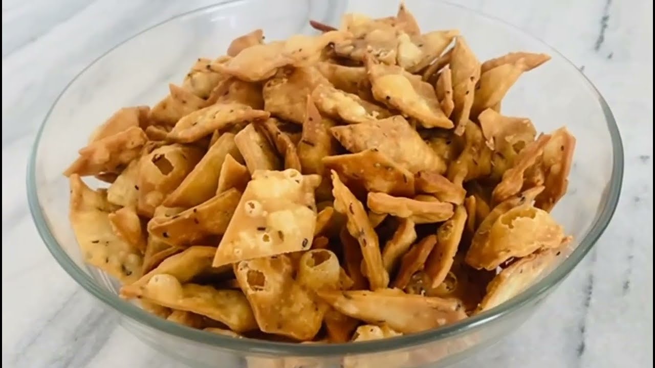 طرز تهیه نمک پاره ا سنک آسان و ساده با مواد کم