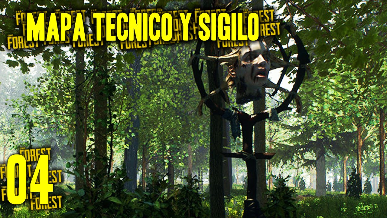Mapa tecnico y sigilo | THE FOREST TECNICO | #04
