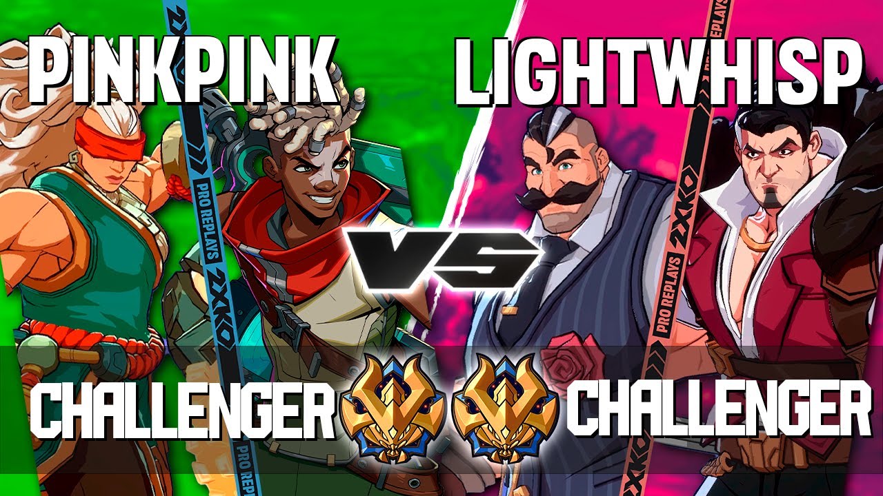 2XKO ▰ PINKPINK (Ekko-Illaoi) vs LIGHTWHISP (Braum-Darius) ▰ 2XKO Pro level replays