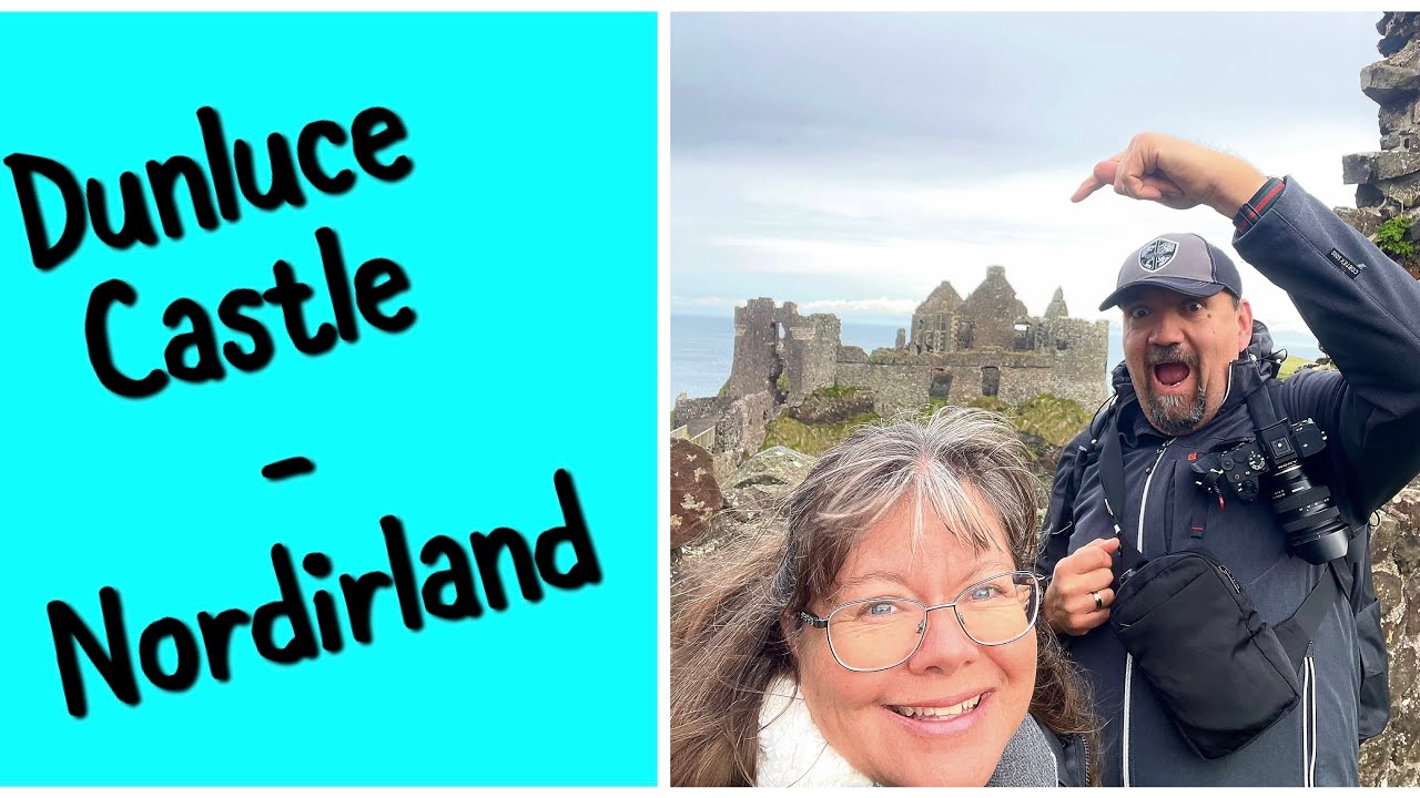 Dunluce Castle - spännande slottsruin på Nordirland, som varit med i många filmer.