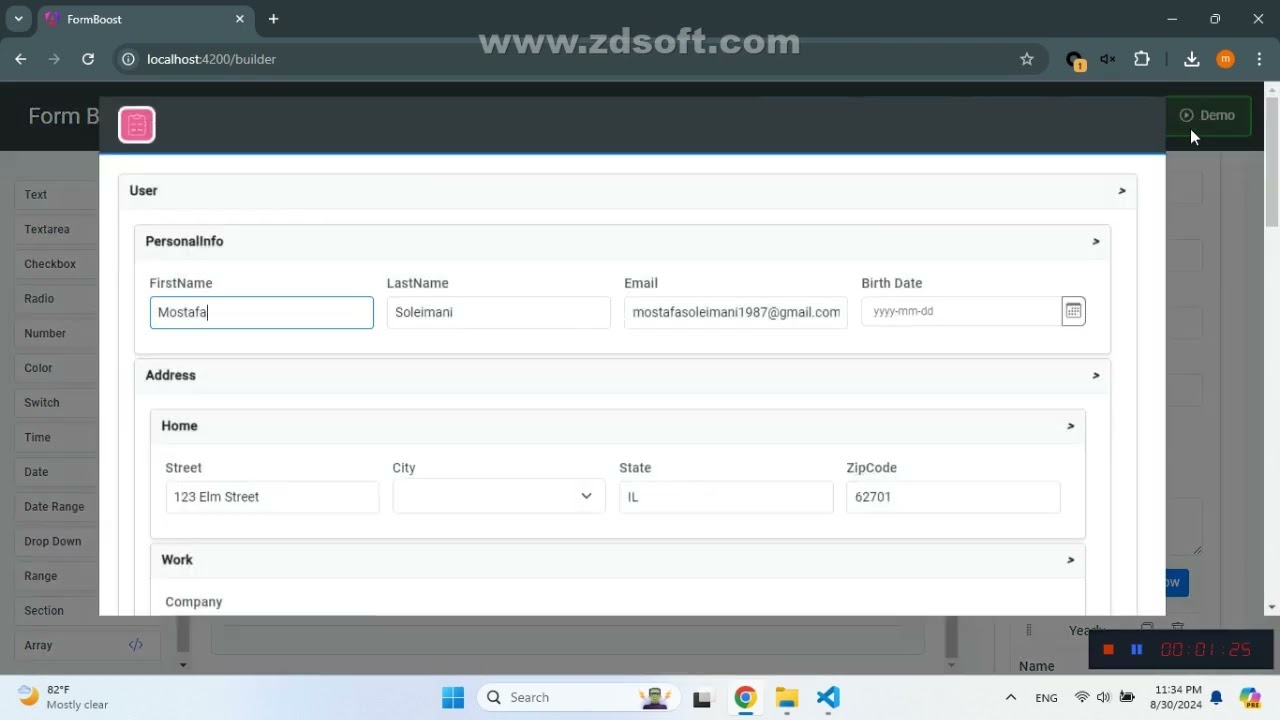 Advanced Form Builder | JSON to Form Conversion Made Easy 🚀