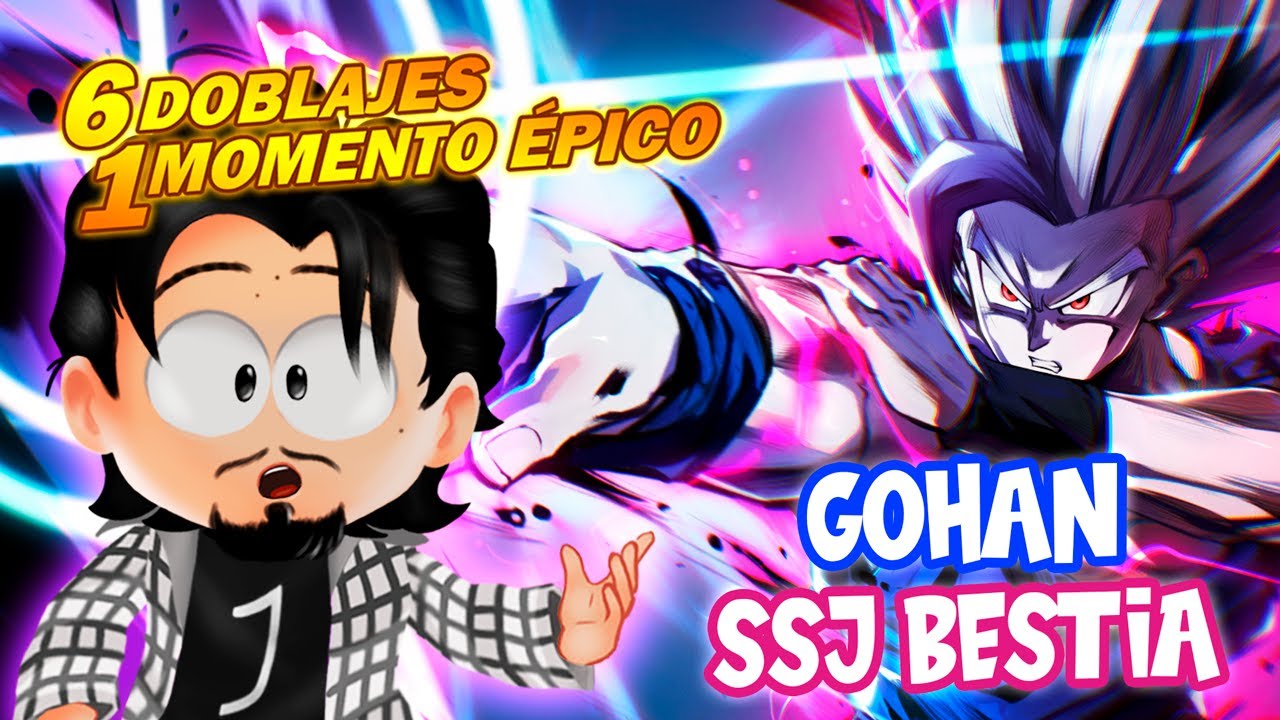 Gohan se transforma en SSJ Bestia 🔥 6 DOBLAJES 1 Momento épico
