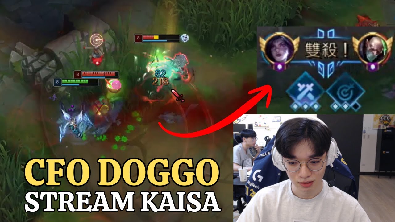 CFO Doggo Stream Kaisa Destroy Challenger Corki AD Engsub