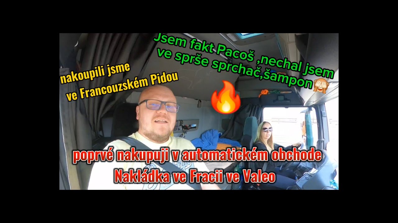 13#Jedeme nakládat do Etaples(Valeo) ,Nákup v Francouzskem Pidou ,Návštěva parkoviště u EuroTunelu ,