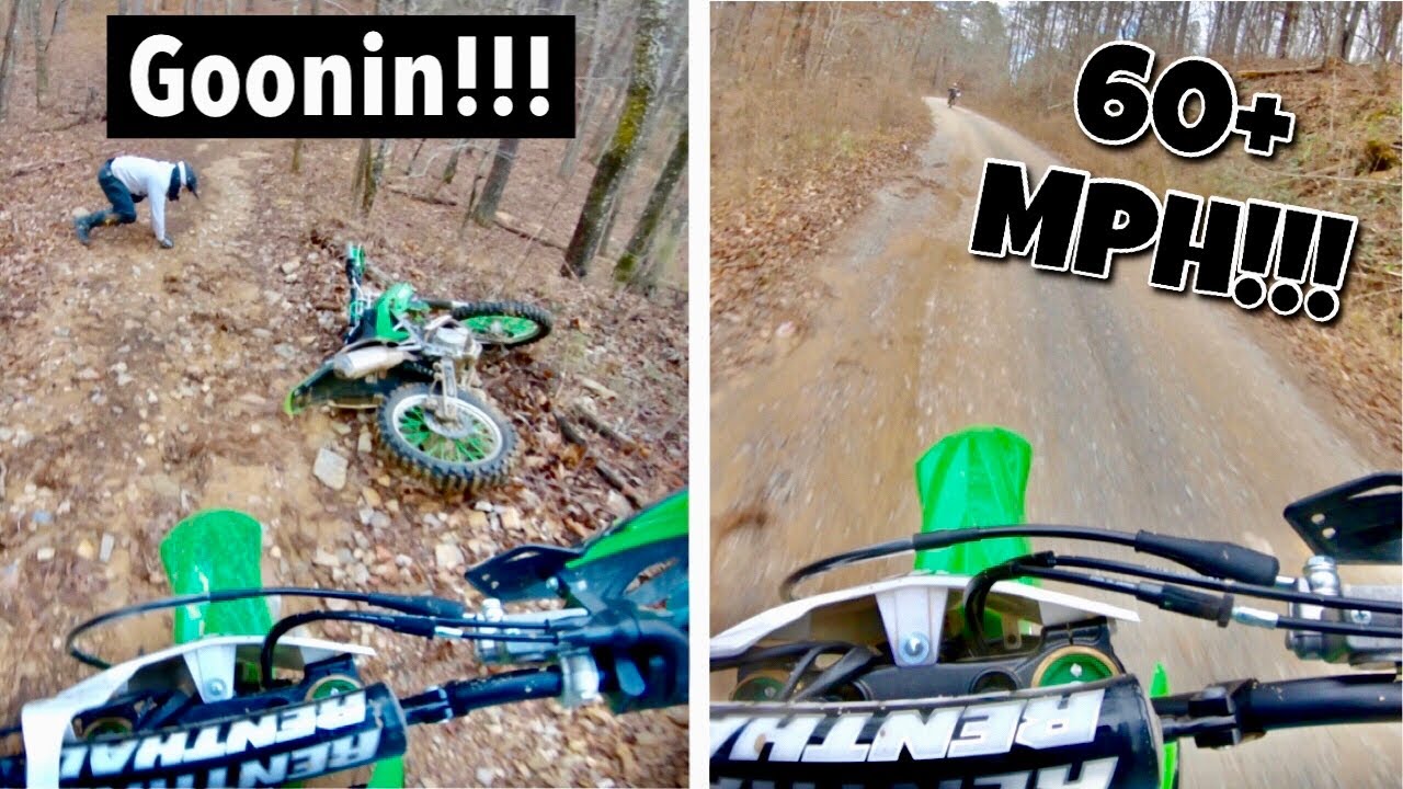 Trail Riding Adventure on Kawasaki KX250F