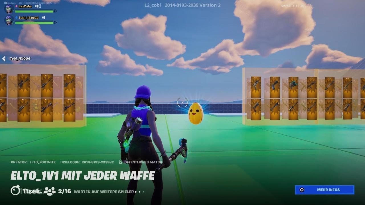 Fortnite unsere erste Map