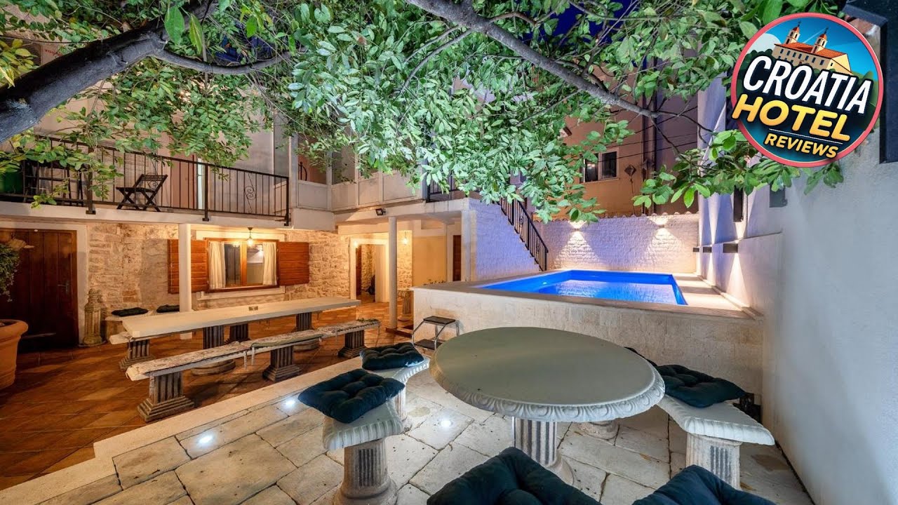 Heritage Residence in Center with pool | Prvic Luka, Croatia | Hotel Review 🏨