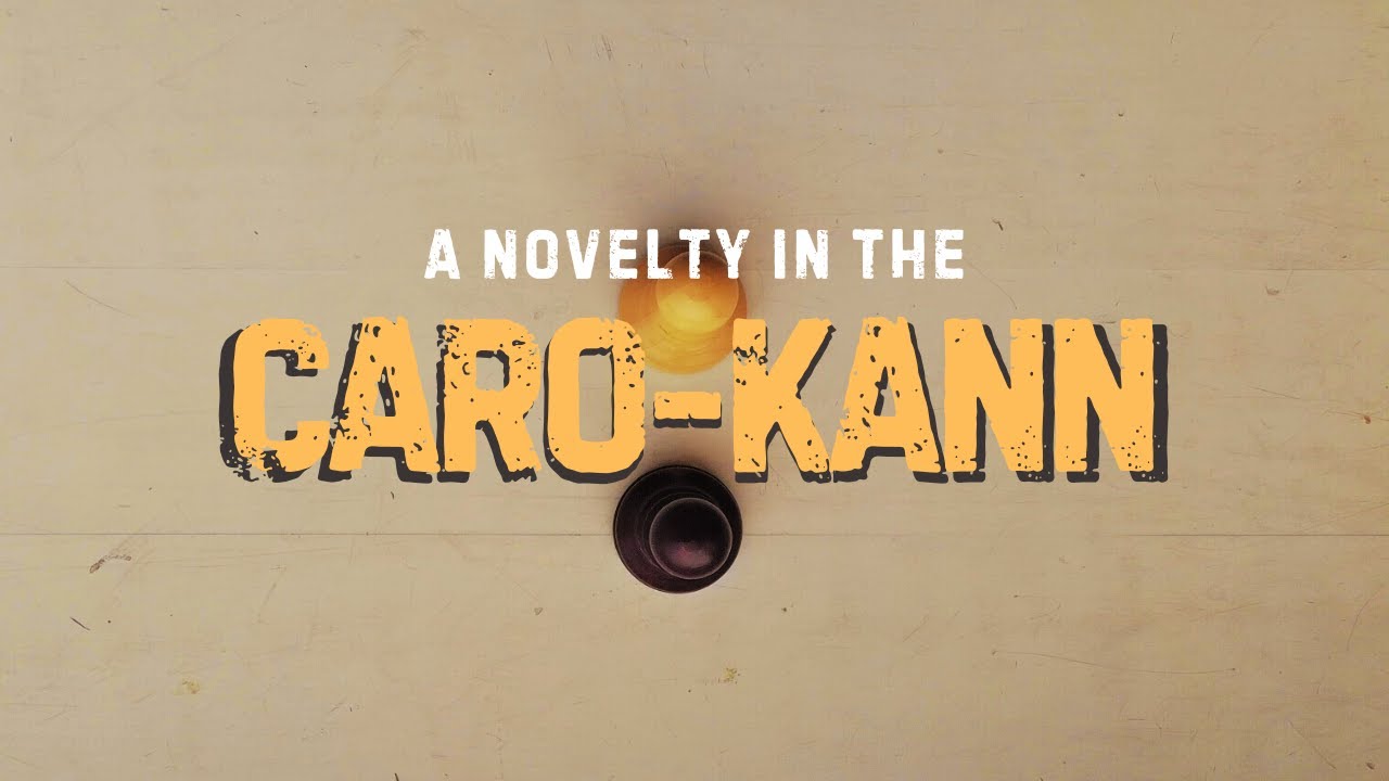A Caro-Kann variation I've never seen. That's rare. · Road to 2500, Game 62