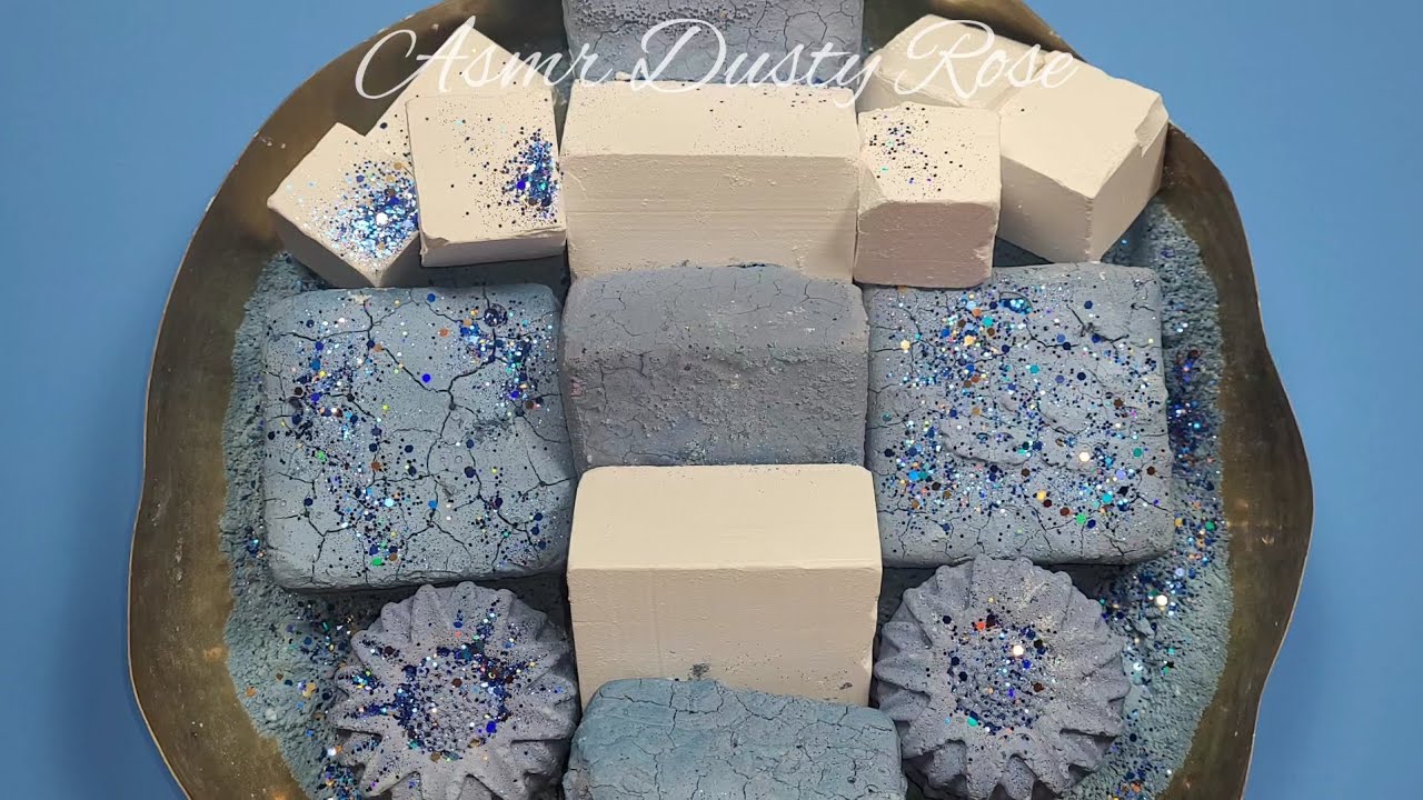 Pasted and Fresh Chalk Blocks