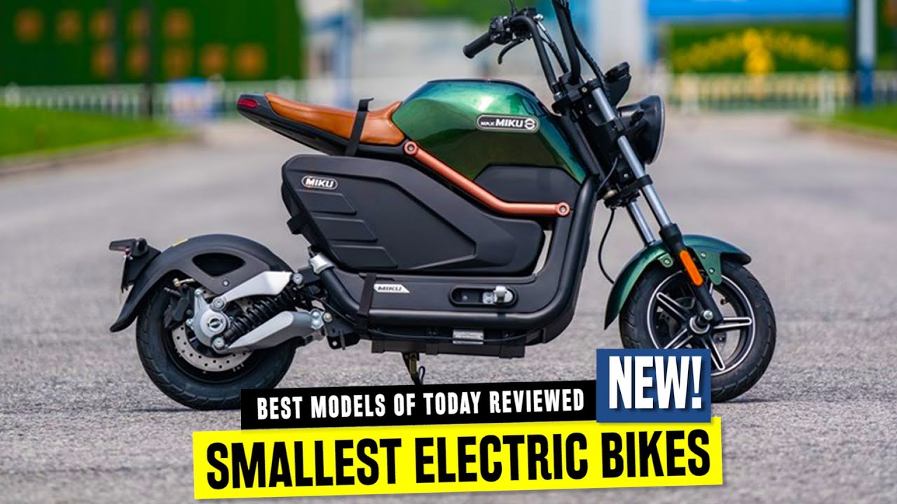 10 Electric Mini Motorcycles Hiding Lots of Riding Thrills in Tiny Packages