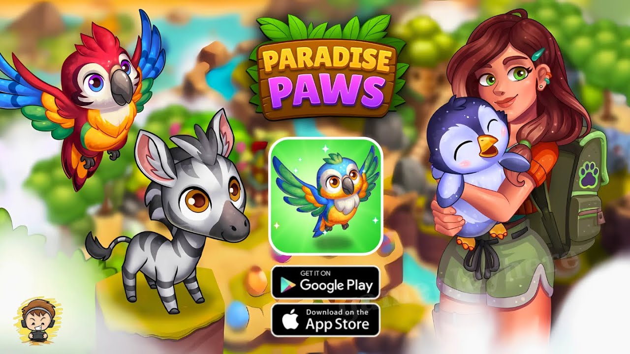 Paradise Paws: Merge Animals Gameplay Walkthrough - (Android/iOS)
