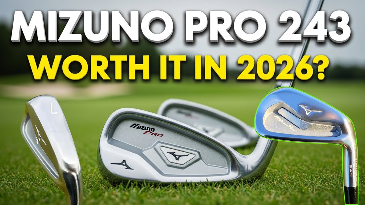 Обзор клюшек для гольфа Mizuno Pro 243 2026 года: дальность и прощающая способность!