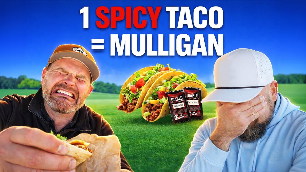 Taco Bell Mulligan Challenge 🌮🔥 | Every Taco = A Mulligan (Diablo Sauce Punishment)