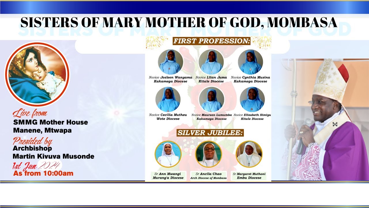 Sisters of Mary Mother of God First Profession Celebration.
