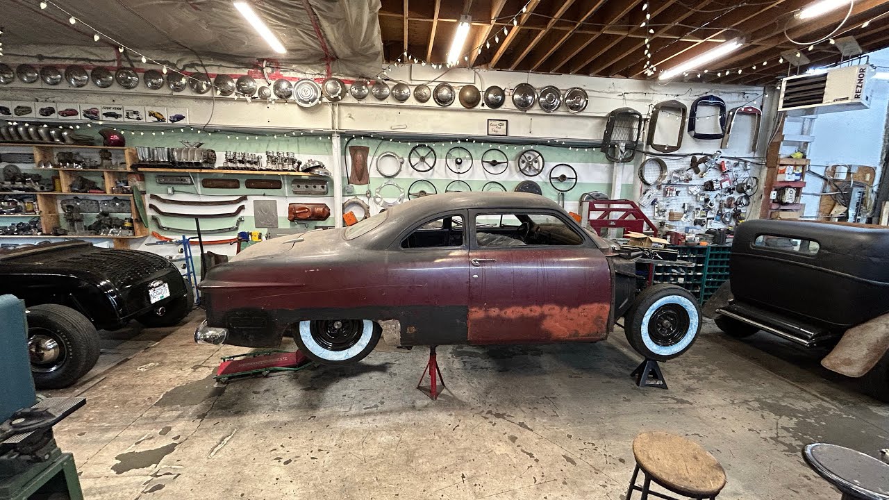 Building a 4 Link Air Bag Suspension in a Shoebox Meteor. Part 1