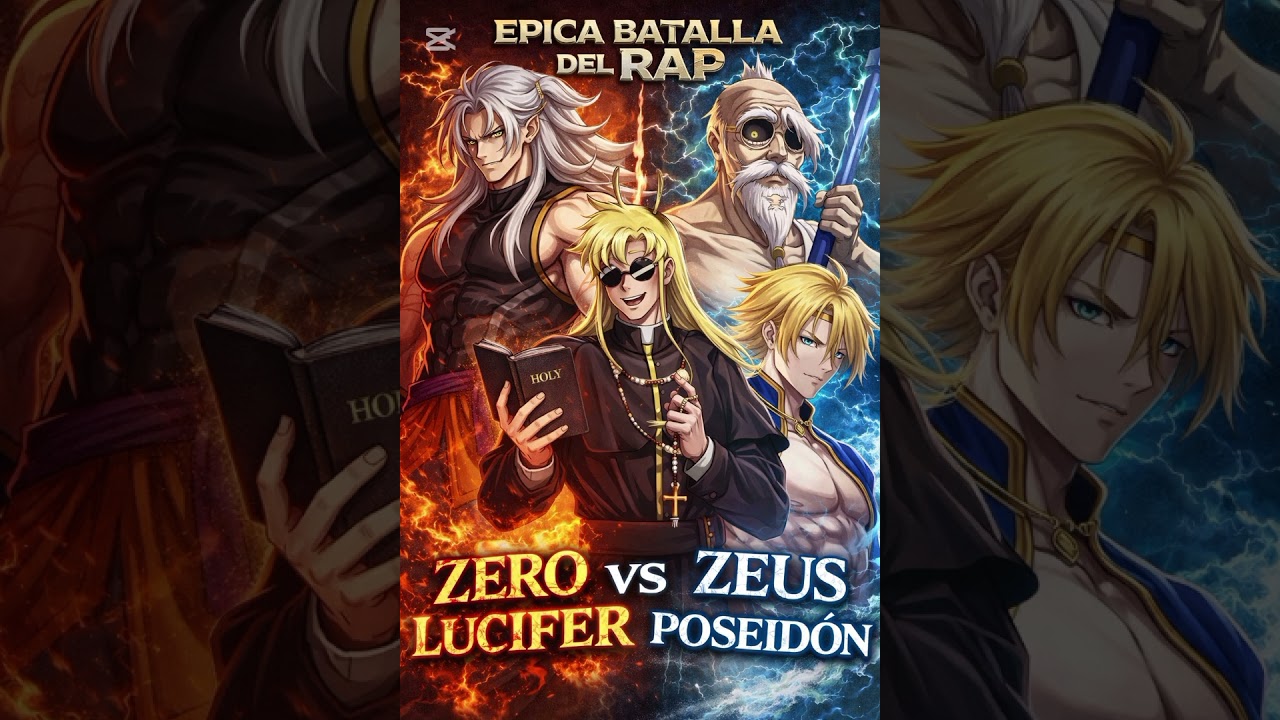 Cuando los dioses caen. #rap #musica #anime #shuumatsunovalkyrie #zeus #poseidon #batallasderap 