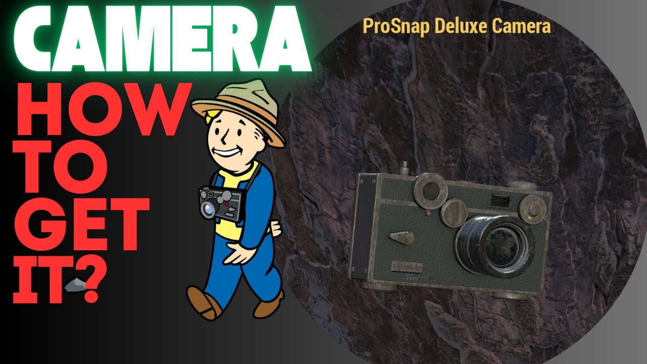 Fallout 76 - Unlock the Camera FAST & EASY!