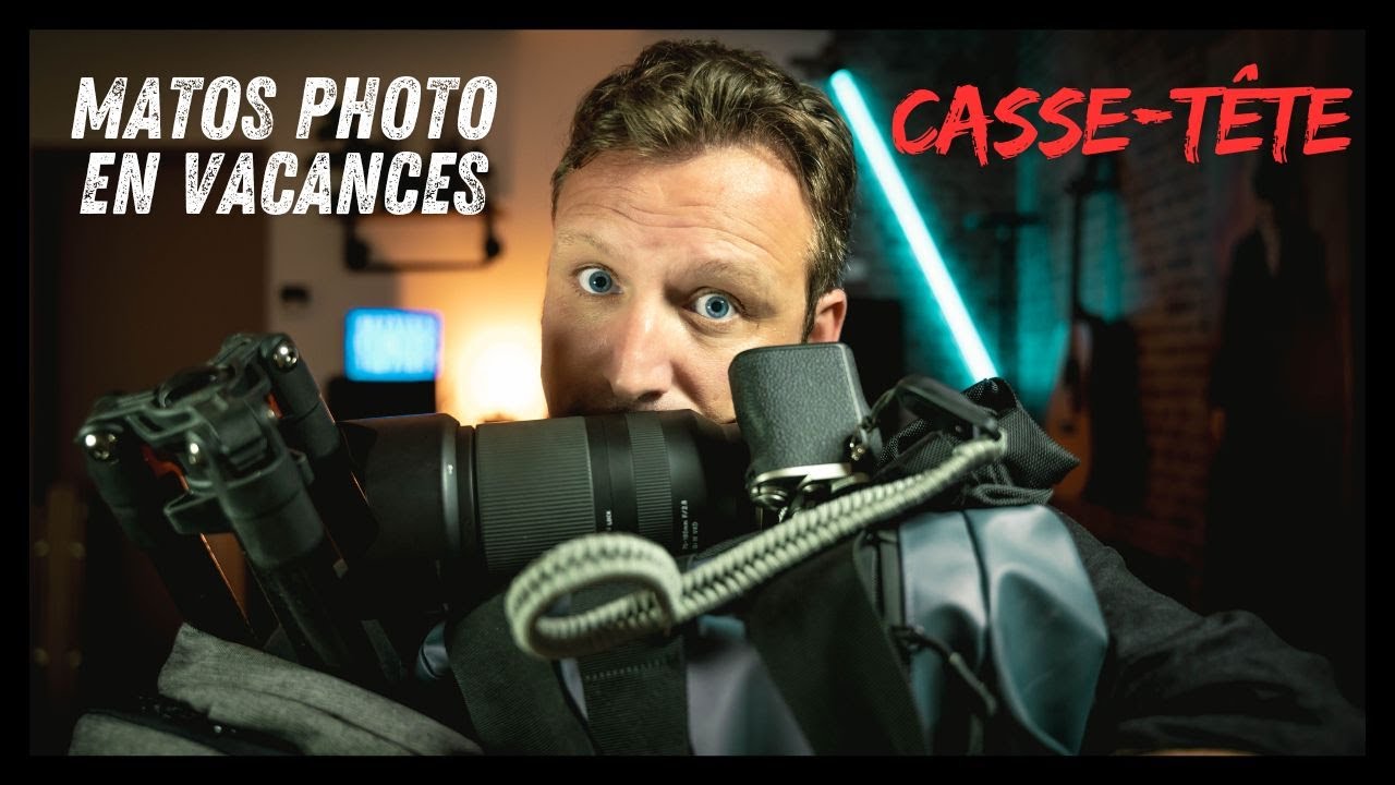Matériel photo en vacances ✈️ = CASSE-TÊTE 🤯 (mes choix avec photos)
