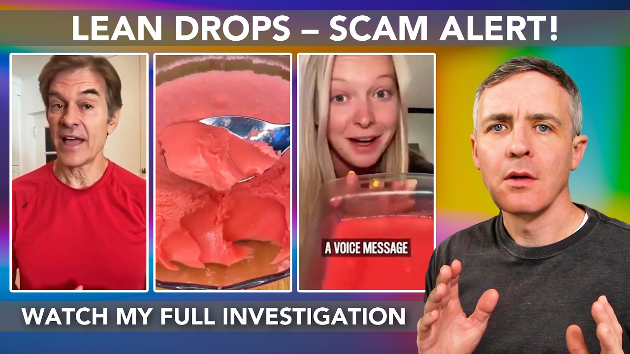 Отзывы о Lean Drops: разоблачение мошенничества с дипфейком «розовый желатин доктора Оза».