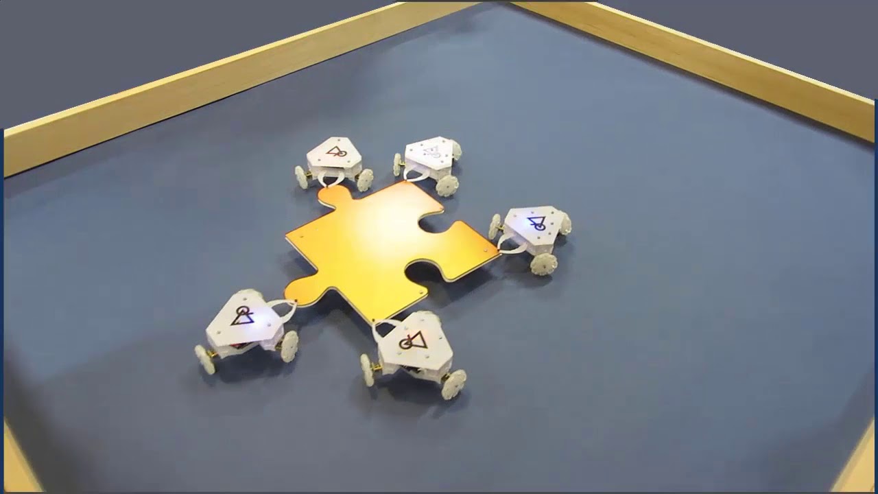 Decentralized collective object manipulation