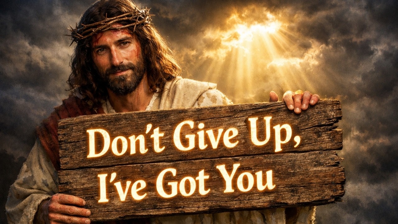 God Is Saying to You Today: Don’t Give Up, I’ve Got You