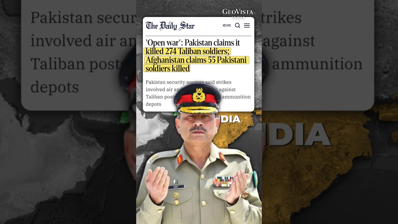 Operation Ghazab Lil Haq: Truth Behind Pakistan Afghanistan War explained #shorts #geopolitics
