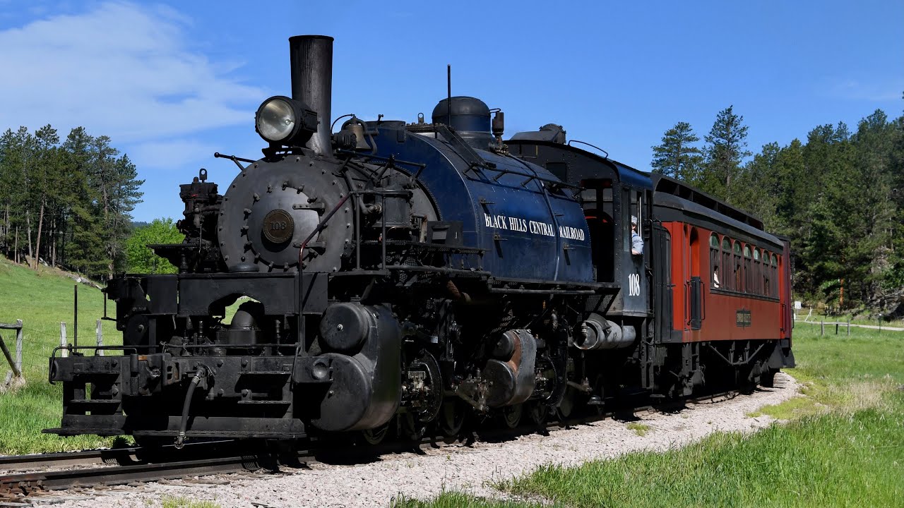 Steam Locomotives at the Black Hills Central Railroad