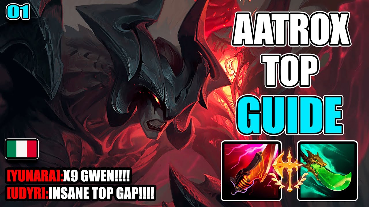 AATROX TOP SPIEGATO BENE 🔥 | Guida Completa ITA su Trade, Macro e Teamfight #01