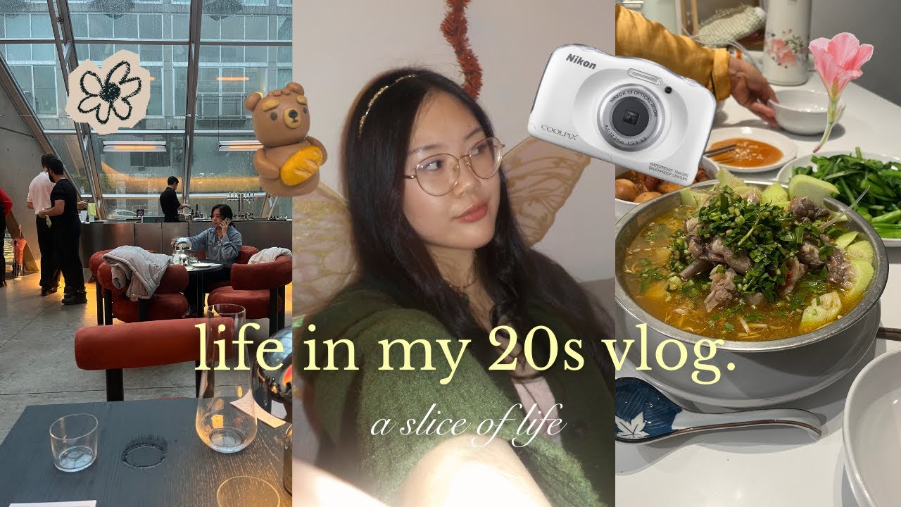 a cozy sit down with me! 🍂 parents visiting, clay making, cafe chats, jolibee, halloween