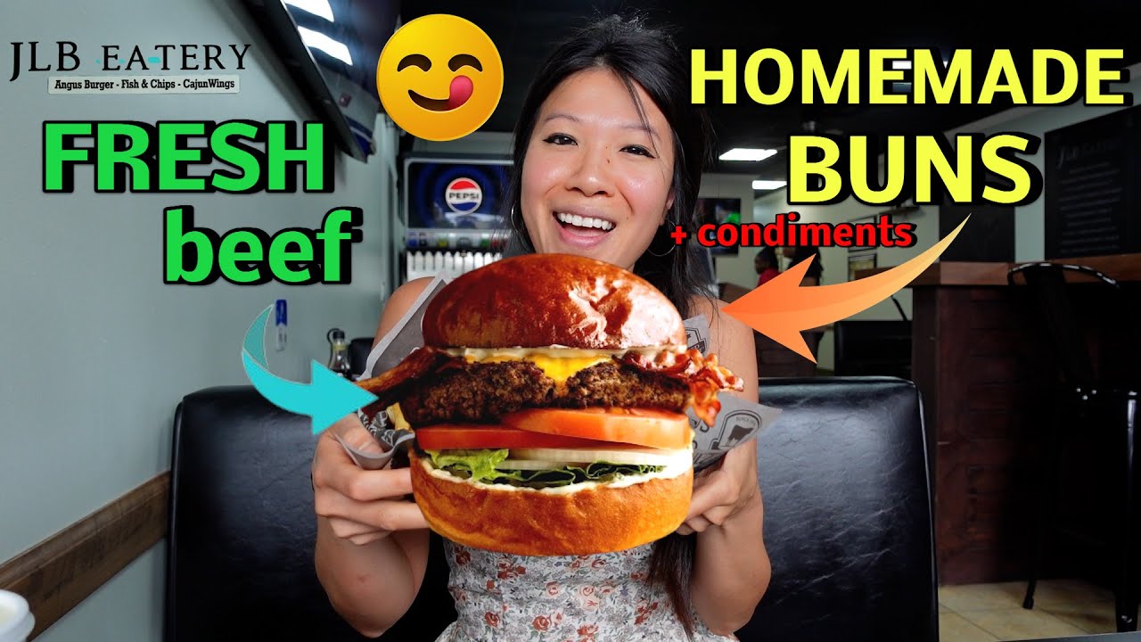 This is the BEST BURGER I've had in Houston | JLB Eatery