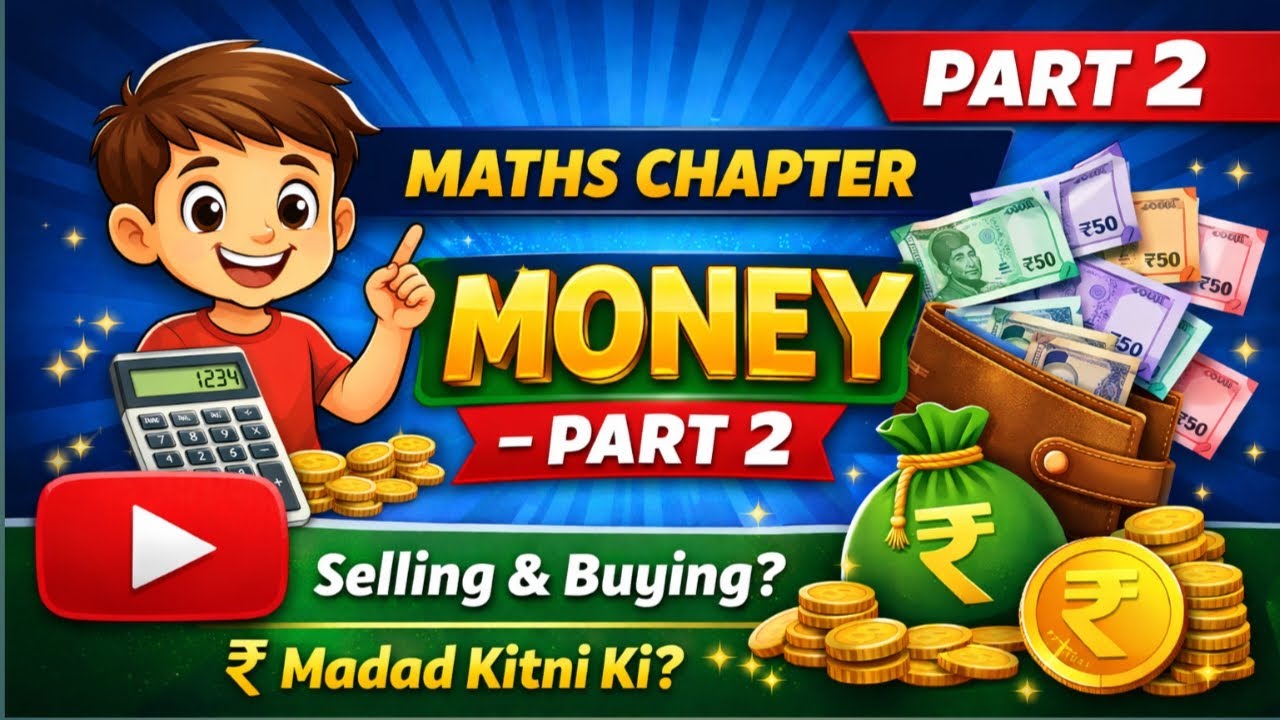 Math Money Chapter for Class 3, 4 & 5 | Rupees and Paise | Maths Basic Concept part 2