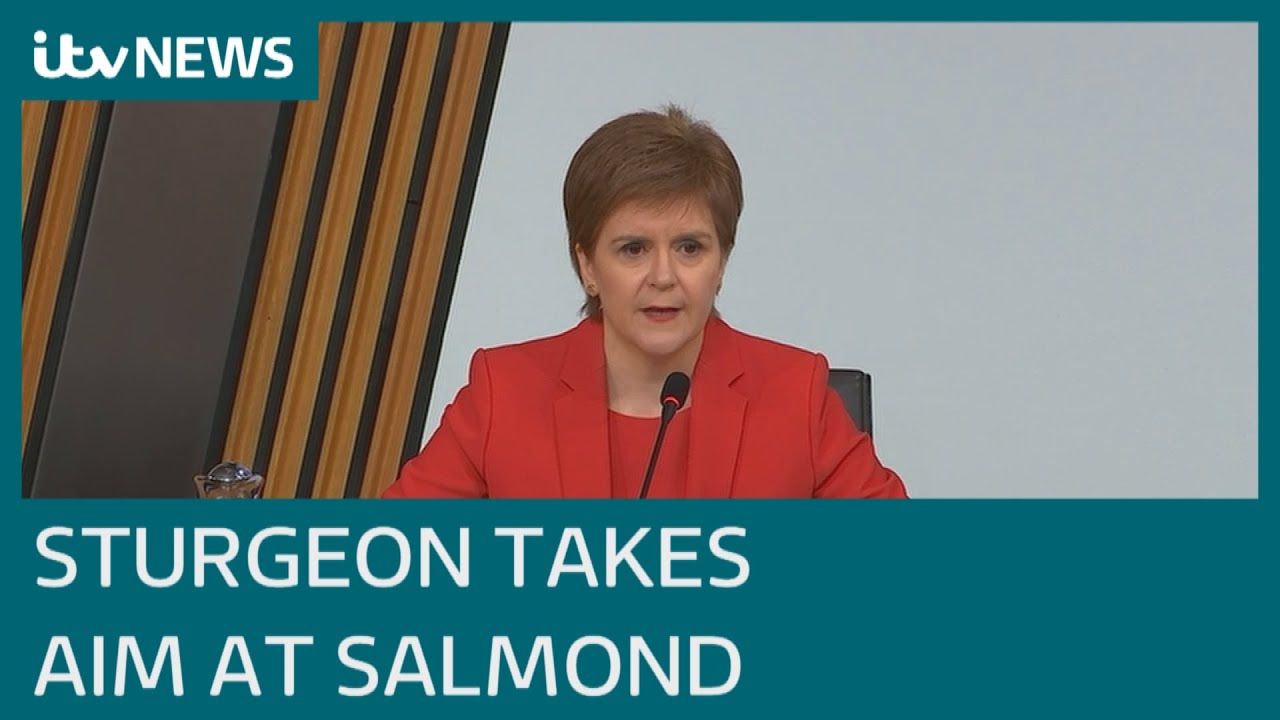 Nicola Sturgeon: 'I had no motive, intention, desire to get Alex Salmond' | ITV News