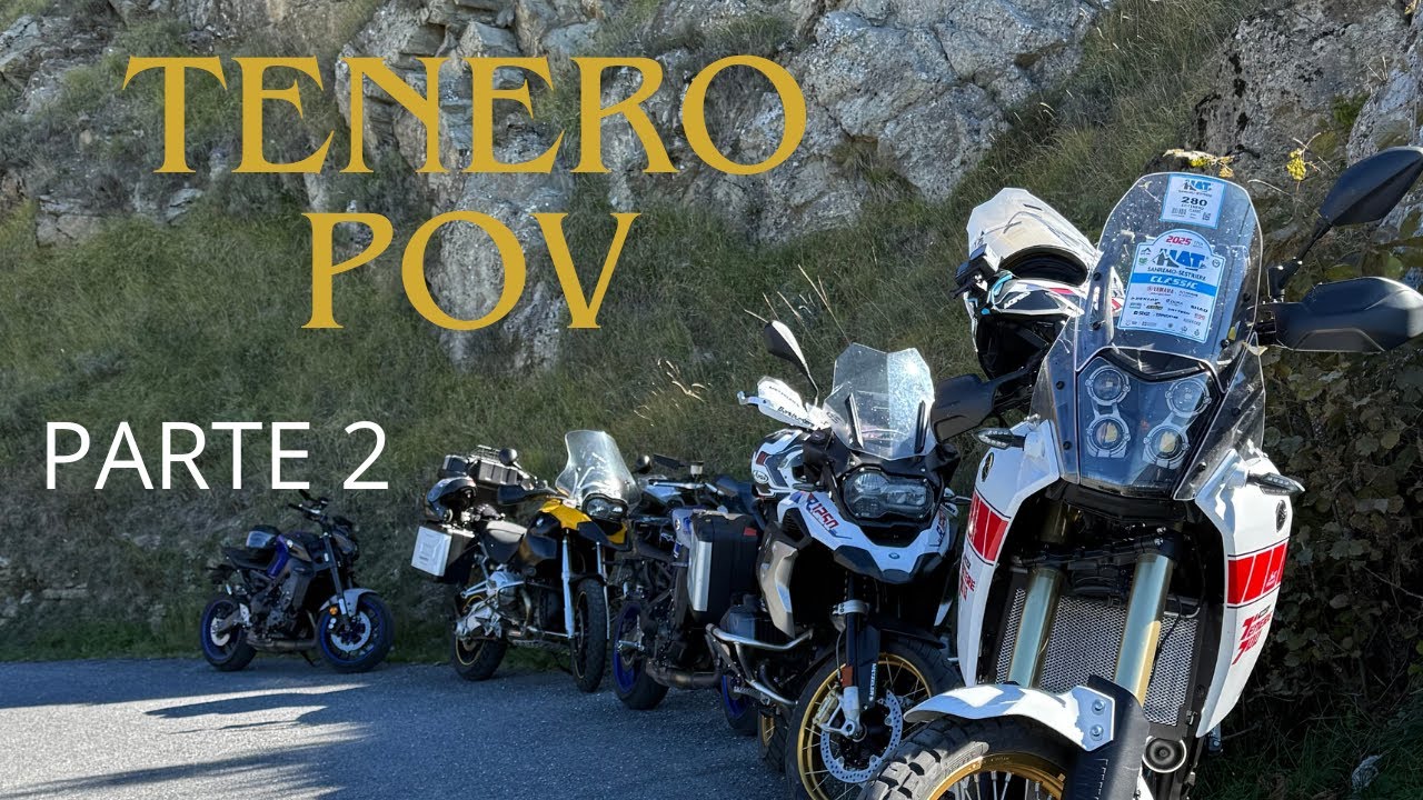 POV Tenere 700 con 2 MT-09, 1 GS 1200 ed 1 GS 1250 Parte 2