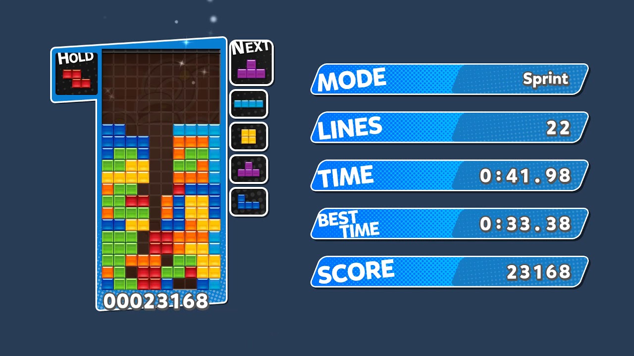 [TAS AI] Puyo Puyo Tetris (PC) - Zetris 23 T-Spin Doubles