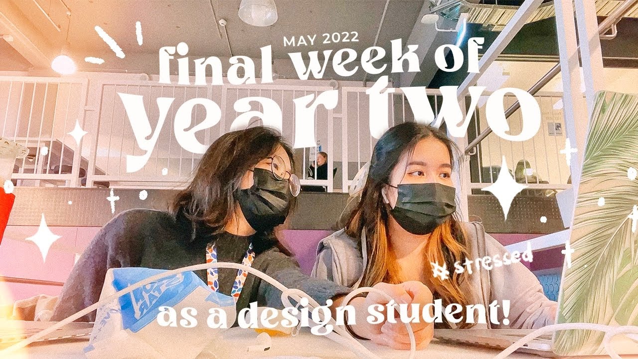 final week of second year vlog- uni design student in melbourne 📚