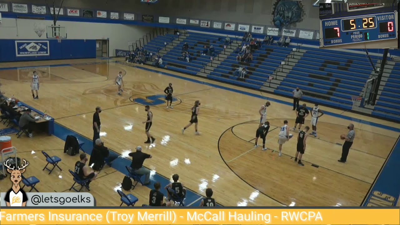 Round Valley Elks @ Snowflake Lobos (Basketball) - 1/21/2021